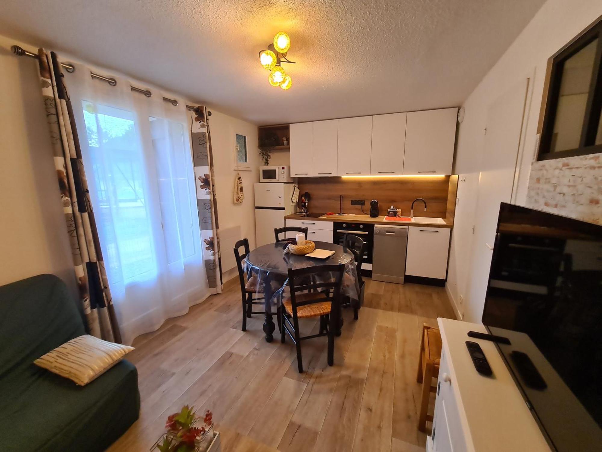 Escapade Montagne En Famille, Appartement Cosy Avec Piscine Couverte Bielle Eksteriør billede